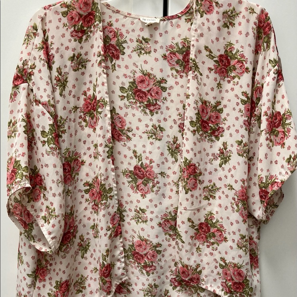 Floral coverup